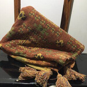 VINTAGE COTTON PRINT THROWS